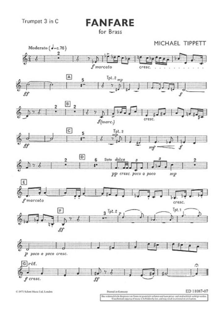 Fanfare No. 1 for Brass